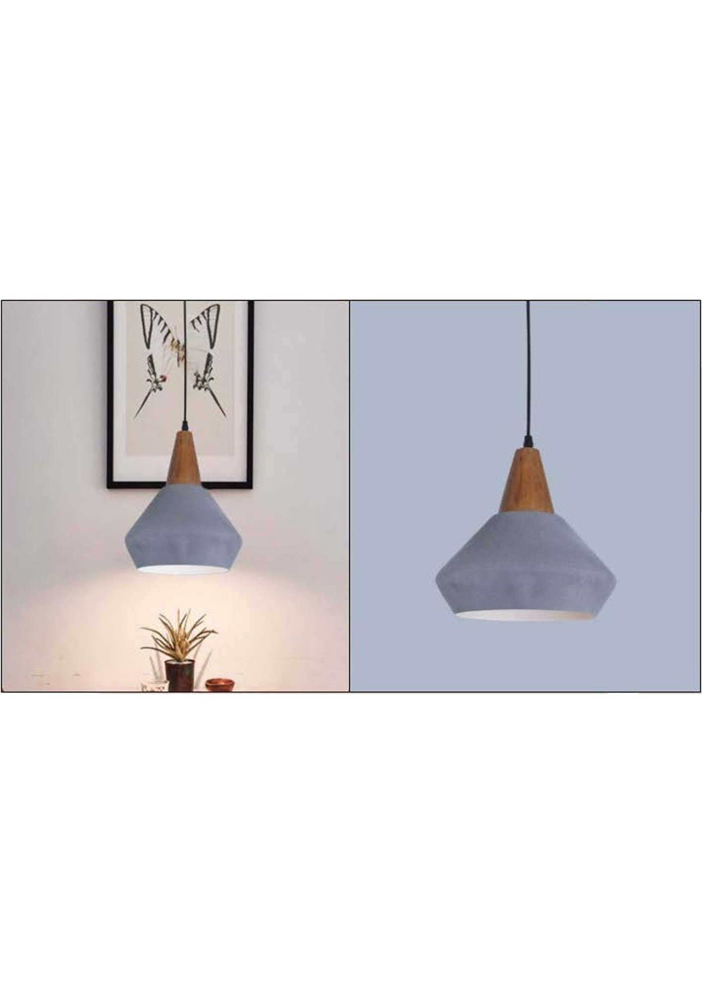 Beyond Lights - Concrete Pendant Lamp- GL